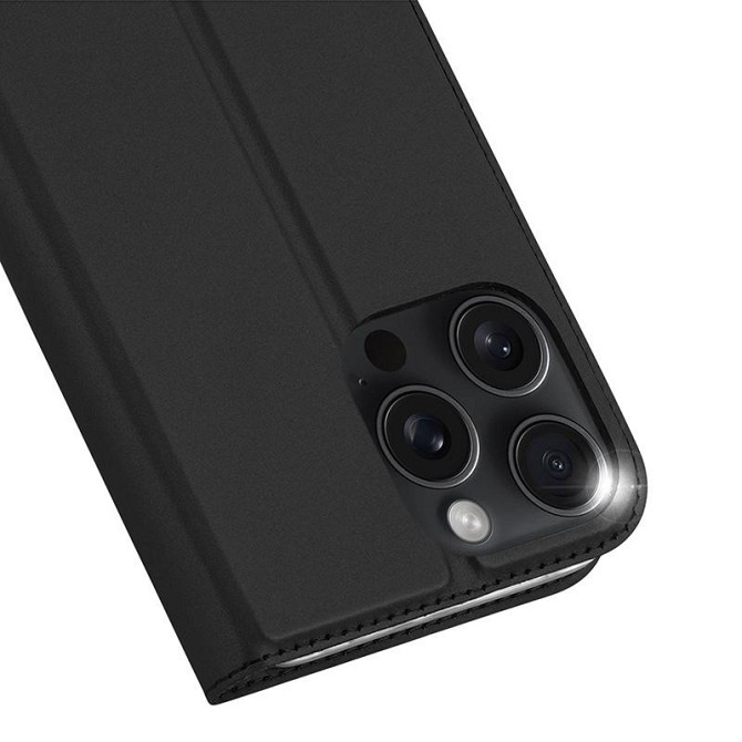 Чехол-книжка Dux Ducis с карманом для визиток для Apple iPhone 16 Pro (6.3") Херсон - зображення 5