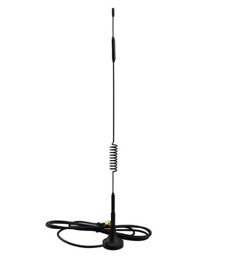 Антенна 700-2700 МГц 7 дБ, до 30 Вт, 32 см, RG 174 2 м, RP SMA, на магнитном основании. Смотрите гра Днепр - изображение 1