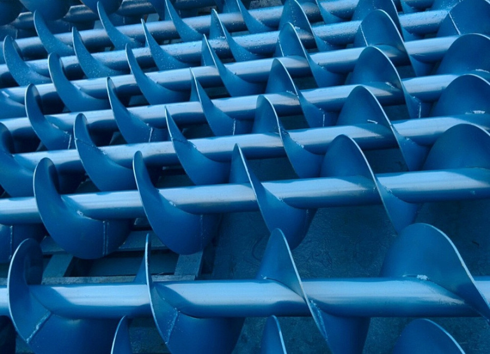 Шнековый транспортер для зерна  в жолобе горизонтальный , шнек Киев - изображение 6