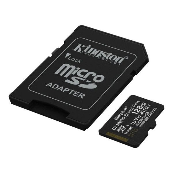 Карта пам'яті Kingston microSDXC 128GB Canvas Select Plus UHS-I R150MBs + SD-адаптер (SDCS3/128GB) Харків - зображення 2
