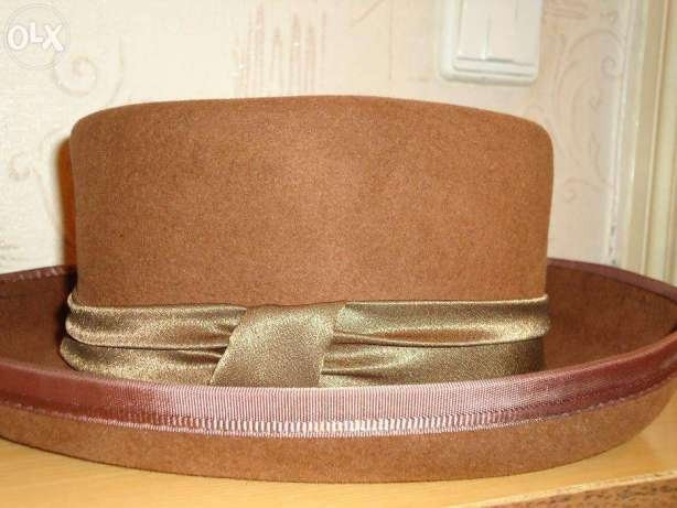 Элегантная дамская шляпа (р. 57-58). Италия. Новая Київ - зображення 4
