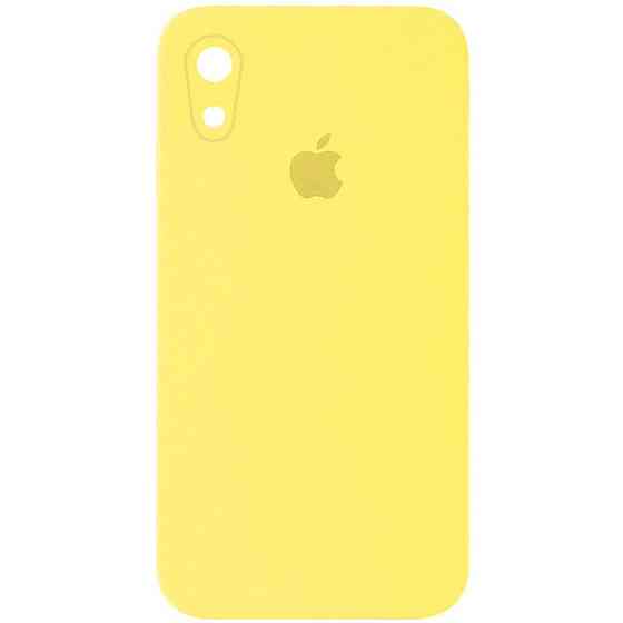 Чехол Silicone Case Square Full Camera Protective (AA) для Apple iPhone XR (6.1") Херсон