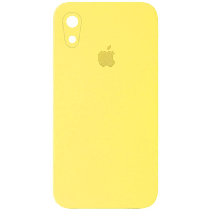 Чехол Silicone Case Square Full Camera Protective (AA) для Apple iPhone XR (6.1") Херсон - зображення 2