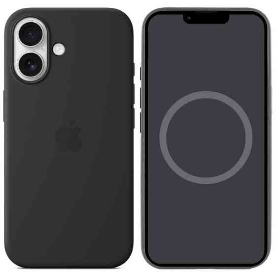 Чехол Silicone case (AAA) with Magsafe and Animation для Apple iPhone 16 (6.1") Херсон