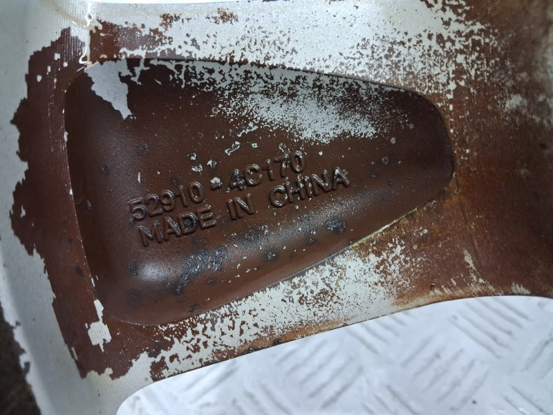 Диск титан R16 Kia Optima TF 2.4 БЕНЗИН G4KJ 2010 (б/у) Київ - зображення 5