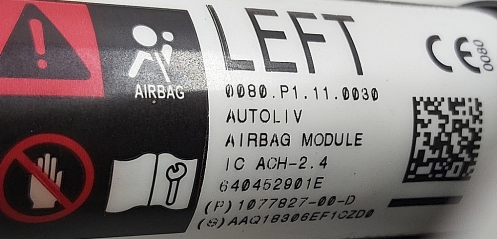 Подушка безопасности боковая левая (шторка) Tesla model 3 1077827-00-E Київ - зображення 3