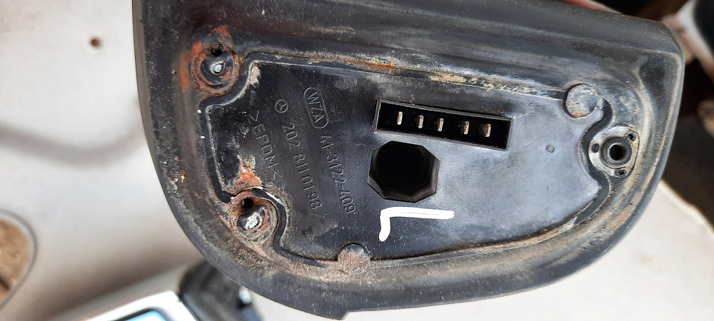 2028110298 Зеркало заднего вида боковое Mercedes w202 2028110198 Дніпро - зображення 6