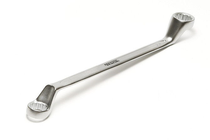 Ключ накидной MASTERTOOL COLD STAMPED 21х23 мм CrV DIN897 SS 72-2123 Харків - зображення 1