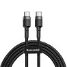 Уценка Дата кабель Baseus Cafule Type-C to Type-C PD2.0 60W (2m) (CATKLF-H) Херсон