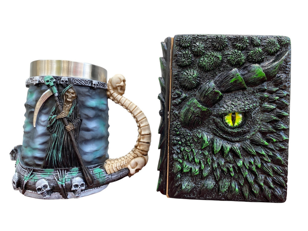 Подарочный набор Кружка 3 Подземный 1254 и Блокнот 3 «Око Лесного Дракона» Киев - изображение 1