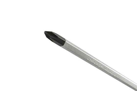 Отвёртка ударная крестовая магнитная MASTERTOOL EXTERNAL HEX PH2х150 мм ручка с TPR покрытием 49-621 Харків