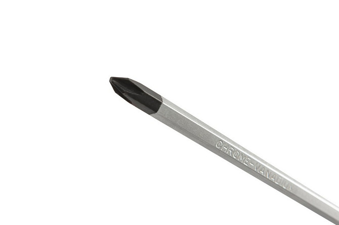 Отвёртка ударная крестовая магнитная MASTERTOOL EXTERNAL HEX PH2х150 мм ручка с TPR покрытием 49-621 Харків - зображення 3