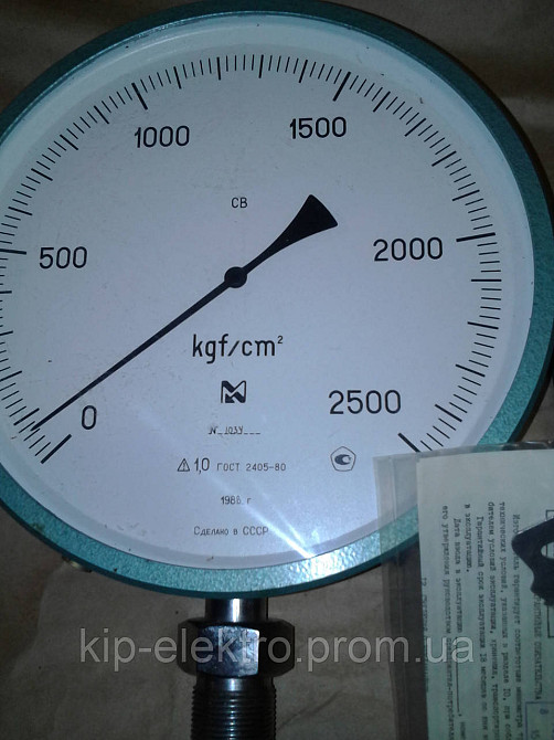 Манометр сверхвысокого давления СВ-2500 (СВ.2500, СВ 2500, СВ2500, СВ26Р, СВ-26Р, СВ 26Р, СВ) Київ - зображення 4