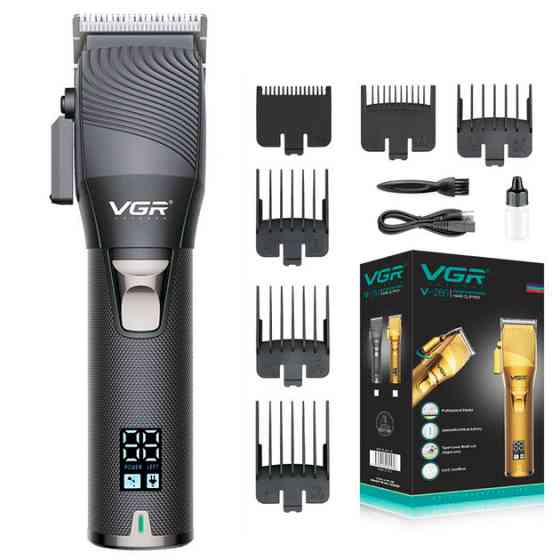 Машинка для стрижки VGR V-280 BLACK 10 Вт черная Київ