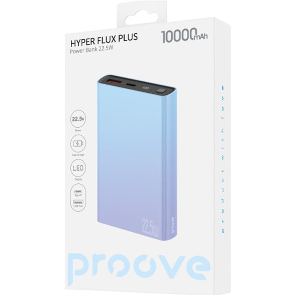 Power Bank Proove Hyper Flux Plus 22.5W 10000mAh Gradient (PBF122120009) (Код товару:43588) Харків - зображення 2