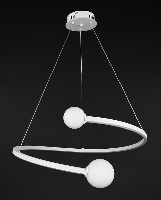 Люстра стельова LED DE1C-600-wh Білий 40-150х60х60 см. Киев - изображение 1