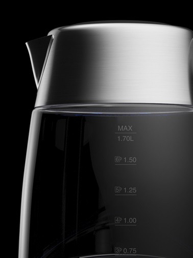 Электрочайник Polaris WIFI IQ Home Matte PWK 17115CGLD 1.7 л серебристый Київ - зображення 6