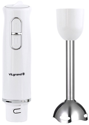 Блендер погружной ViLgrand VBH6209-White 600 Вт белый Київ - зображення 1