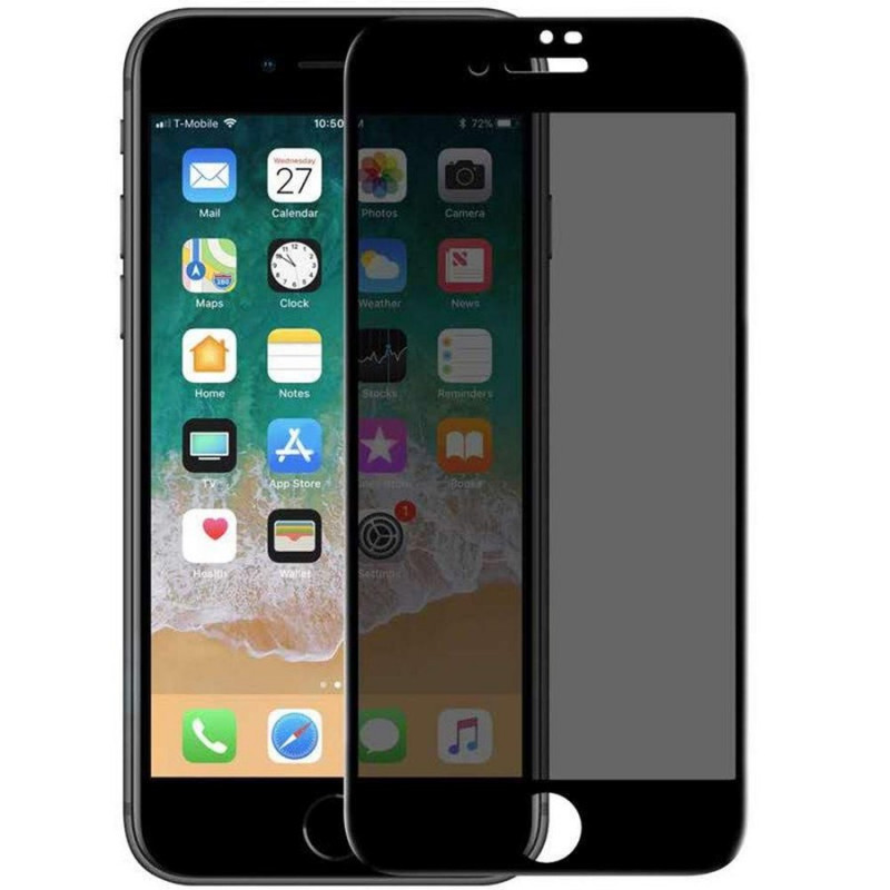 Защитное стекло Privacy 5D Matte (тех.пак) для Apple iPhone 7 / 8 / SE (2020) (4.7") Херсон - зображення 3