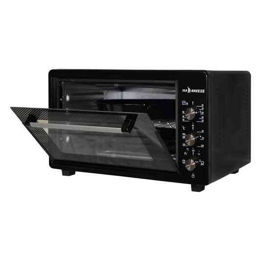 Электропечь Sea Breeze SB-0701 38 л черная Київ