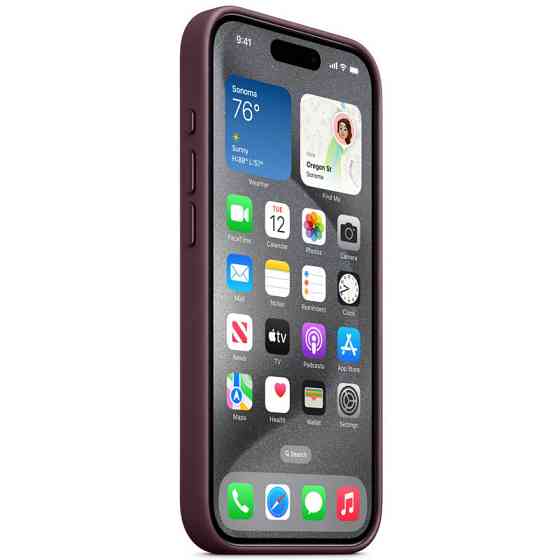 Чехол FineWoven (AAA) with MagSafe для Apple iPhone 15 Pro (6.1") Херсон