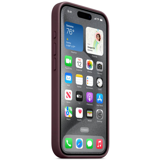 Чехол FineWoven (AAA) with MagSafe для Apple iPhone 15 Pro (6.1") Херсон - изображение 6