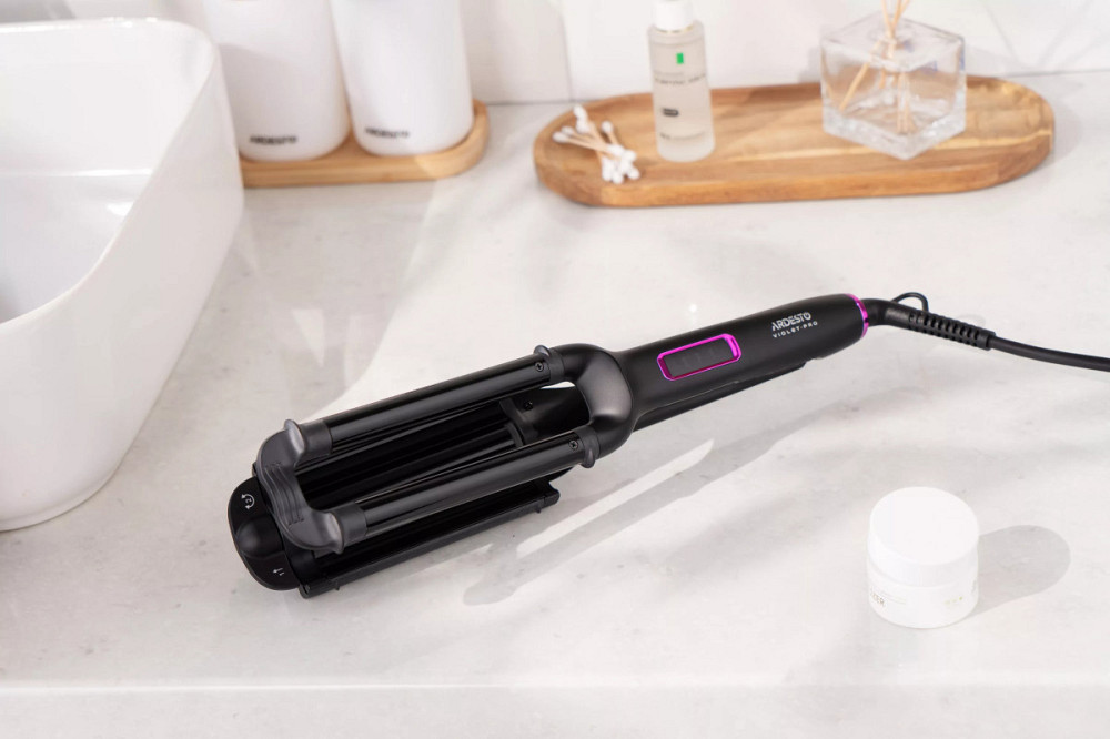 Плойка для создания локонов Ardesto Violet Pro HC-Y220PRO 90 Вт черный Киев - изображение 8