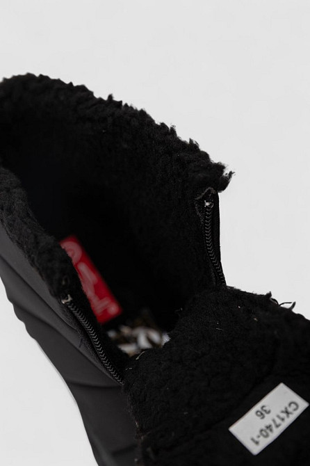 Дутики жіночі зимові на хутрі, колір чорний, 248RCX1740 ( 36-39 р.) Одесса - изображение 6