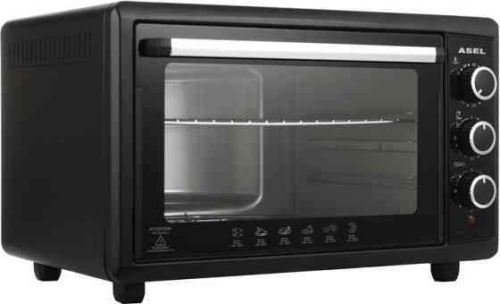 Електропіч Asel AF-50-23-BlaСk 50 л чорна | Гарантія: 24 міс. Хмельницький