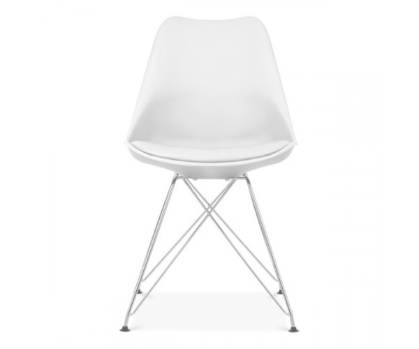 Стілець Тауер С пластиковий білий Дніпро - зображення 2