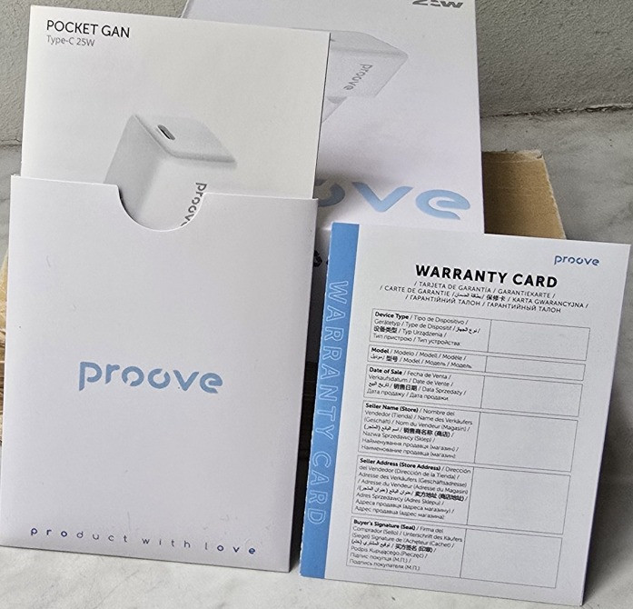 Зарядное устройство Proove Pocket GaN 25W Одесса - изображение 7