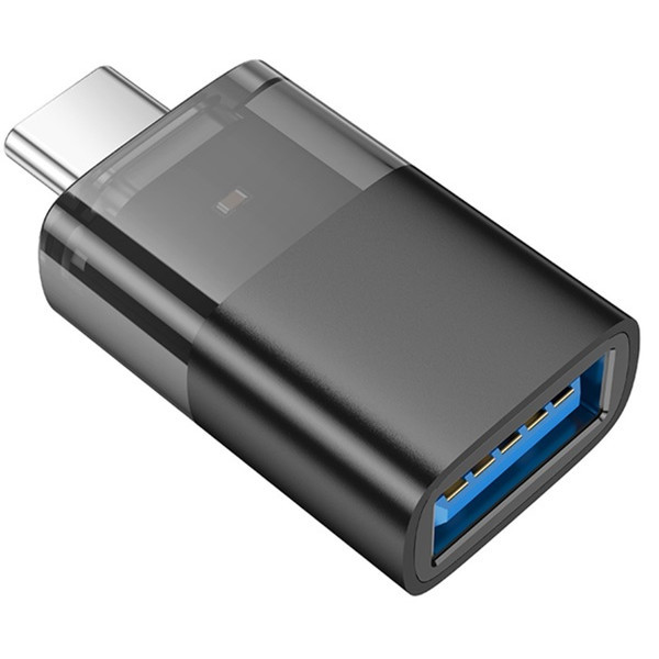 Адаптер Hoco UA36B Type-C to USB Black (Код товару:42014) Харків - зображення 2