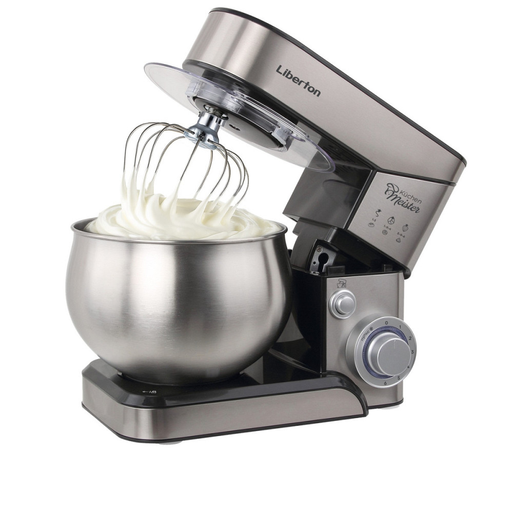 Миксер планетарный Liberton LMS-2902 2000 Вт серебристый Киев - изображение 2