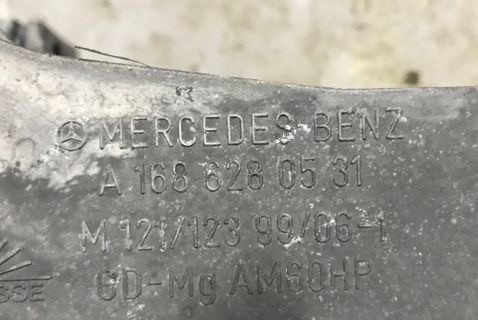 Бу кронштейн крепления рулевой колонки Mercedes W168, A1686280531 Кропивницкий - изображение 3