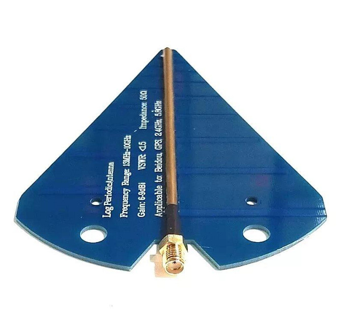 Антенна 1290-1360/1750-2450/2820-3450/5072-5290MHz 6-9dBi, до 30W, логопериодическая ANENG, с перехо Днепр - изображение 8