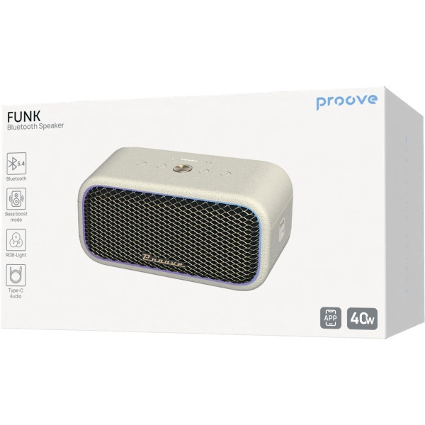 Колонка Proove Funk 40W (APP) Beige/Gold (PSFN4001AP22) Харьков - изображение 4