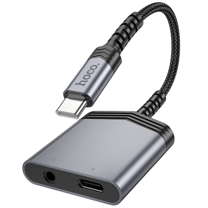 Переходник Hoco LS39 Type-C to Type-C + 3.5mm Херсон - изображение 3