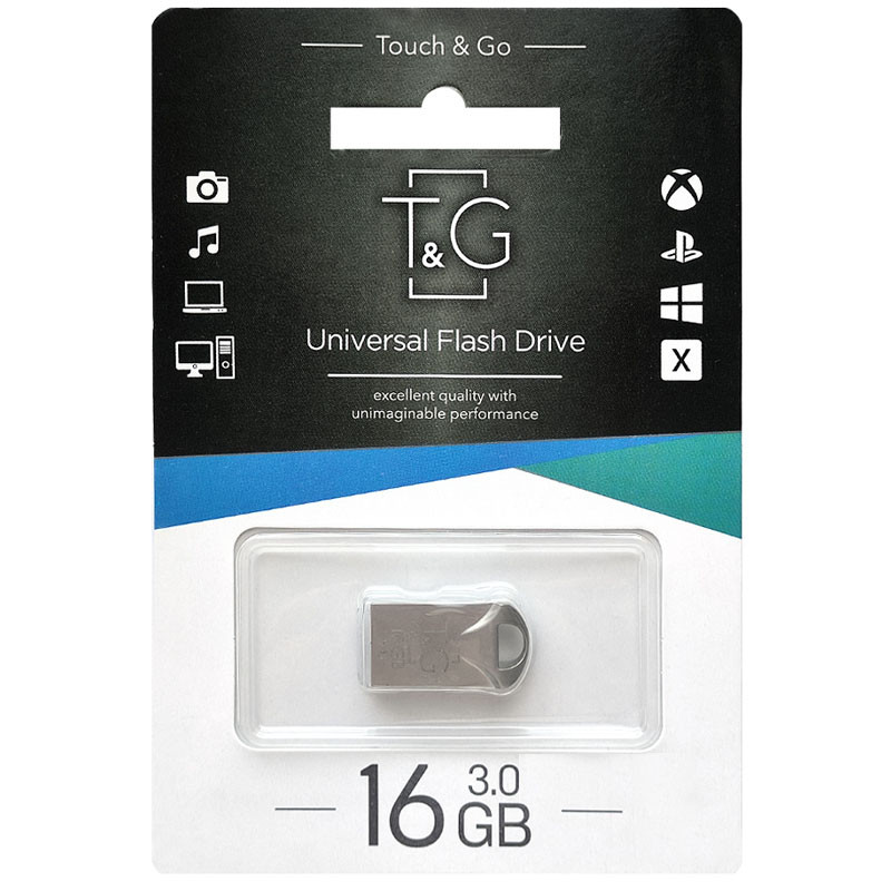 Уценка Флеш-накопитель T&G 106 Metal Series USB 3.0 — 16GB Херсон - зображення 1