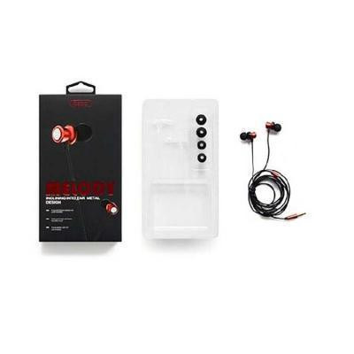 Вакуумные наушники Melody REB-A01 red Recci CC100034 Київ - зображення 2