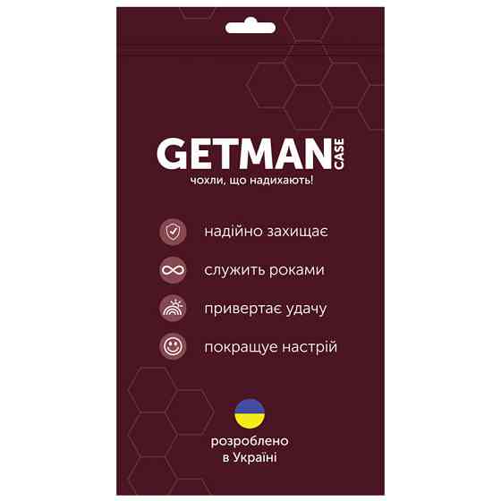 TPU чехол GETMAN Ease logo усиленные углы для ZTE Blade A54 4G Херсон