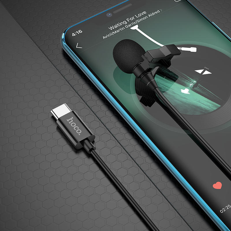 Микрофон петличный Hoco L14 Type-C (2m) Херсон - изображение 8
