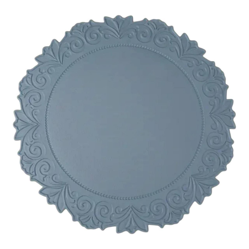 Плейсматы Ажур Leeseph 38см 2 шт синий Одеса - зображення 3