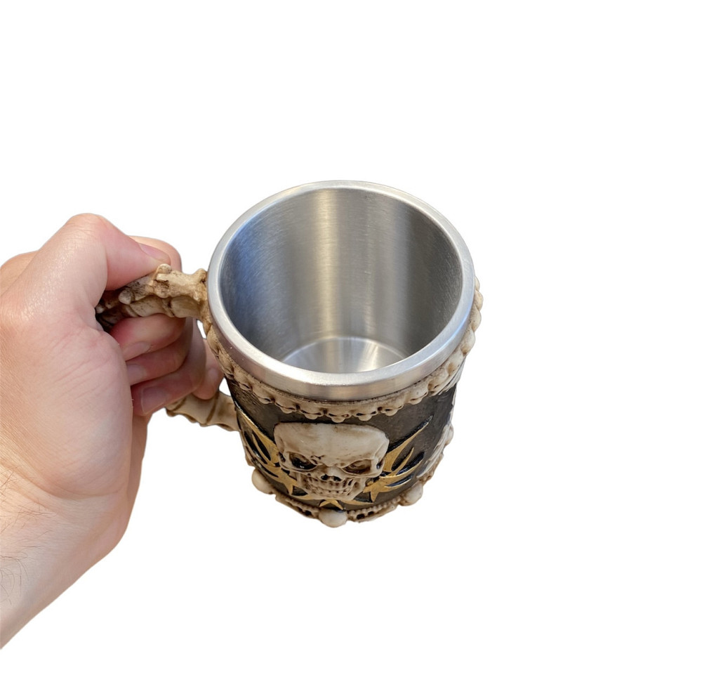 Чашка 3 Череп Стимпанк 400 мл Київ - зображення 2