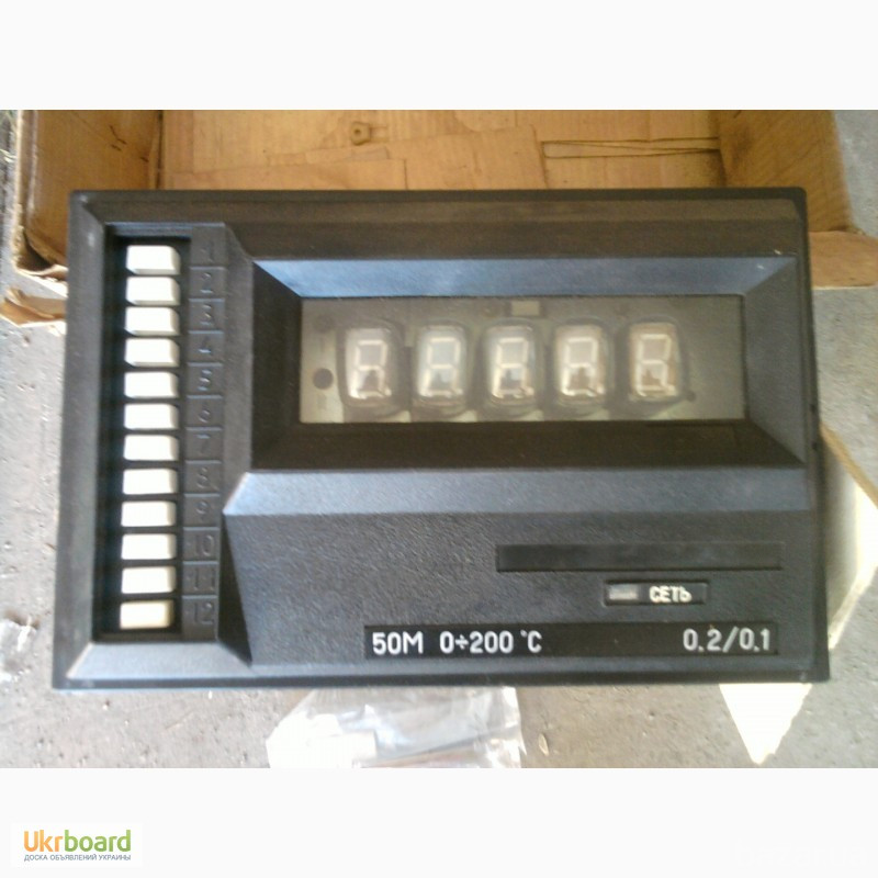 Прибор А566 02-08 цифровой (0-200Сгр.50М) -1шт Харків - зображення 1