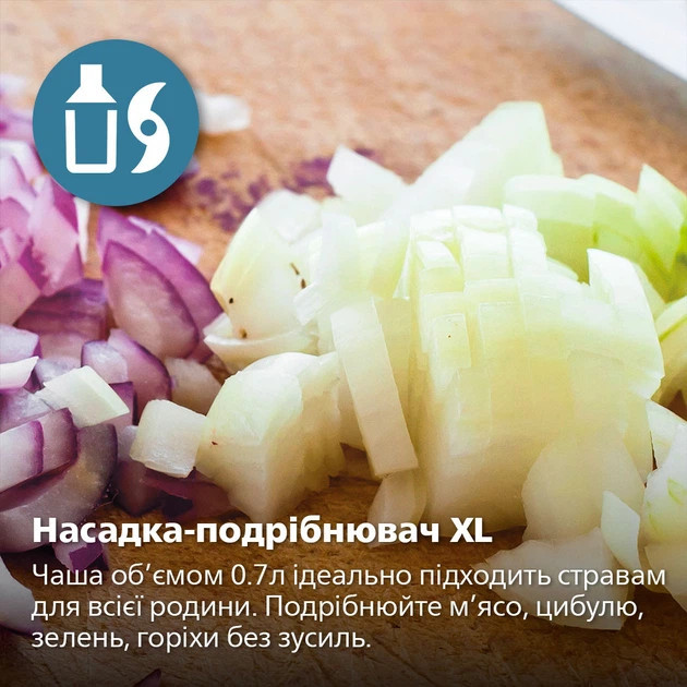 Блендер погружной Philips HR2684/00 1200 Вт черный Київ - зображення 7