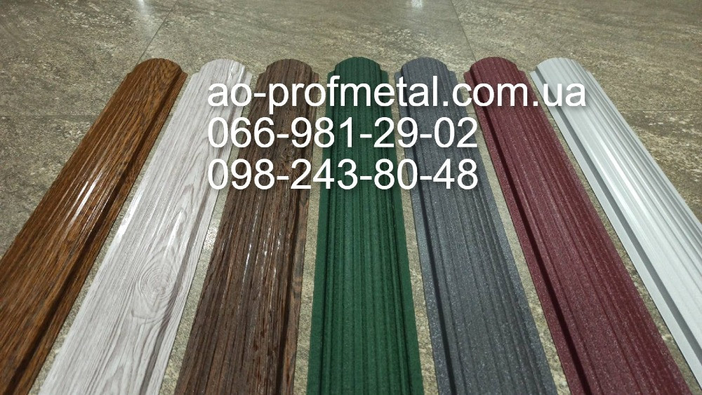 Евроштакетник из профнастила. Київ - зображення 1