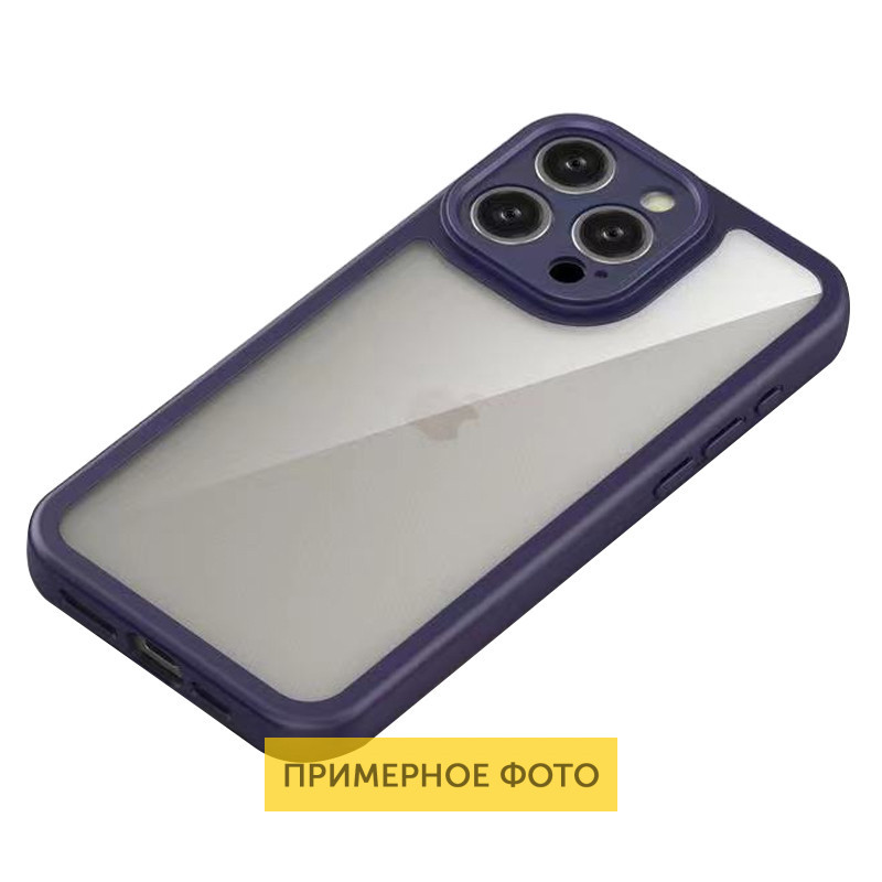 TPU чехол Transparent + Colour 1,5mm для Apple iPhone 16 (6.1") Херсон - зображення 3