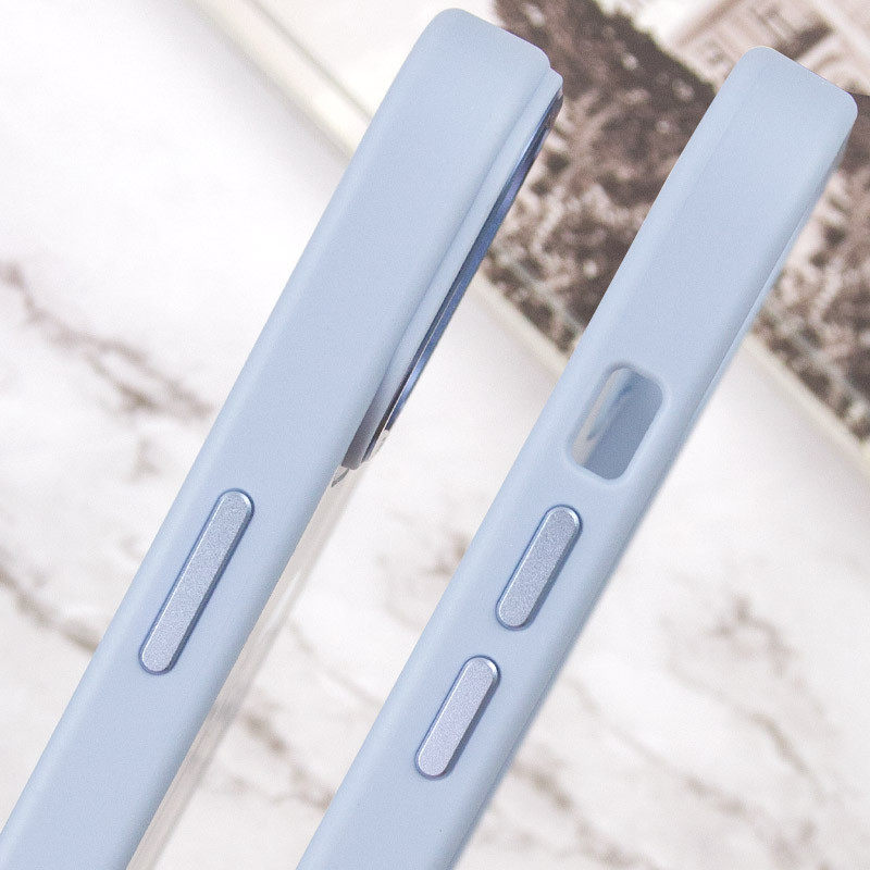 Чехол TPU+Glass Sapphire Midnight Open Camera with MagSafe для Apple iPhone 15 Plus (6.7") Херсон - зображення 11