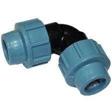 Колено компрессионное ПЭ-ПЭ 75x75 под 90° UNIDELTA Київ - зображення 2