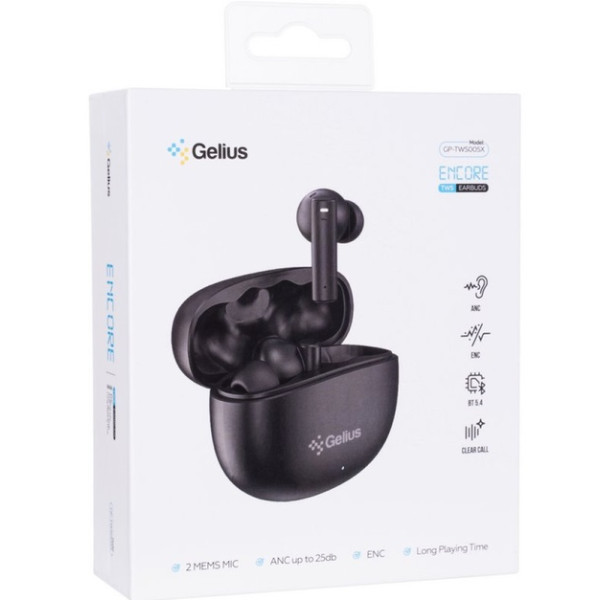 Bluetooth-гарнітура Gelius Encore GP-TWS005X Black (Код товару:41445) Харків - зображення 3